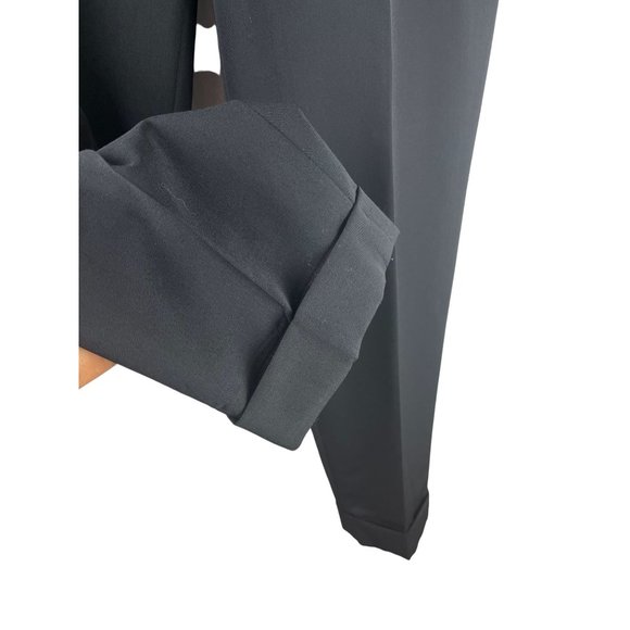 Vintage Classiques Entier 100% Wool Black Pants, Women's Size 16 - Picture 9 of 11